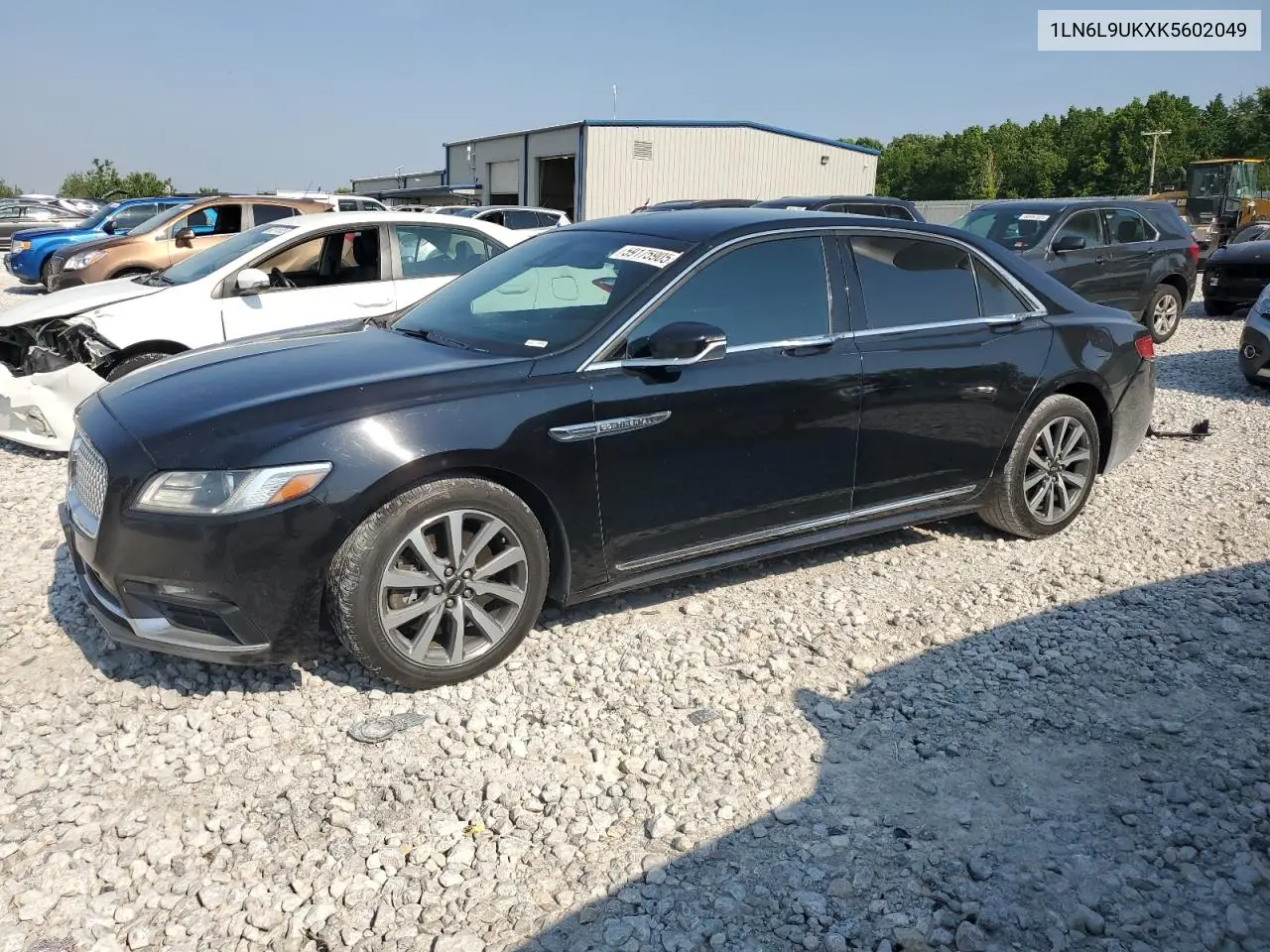 2019 Lincoln Continental VIN: 1LN6L9UKXK5602049 Lot: 59175905