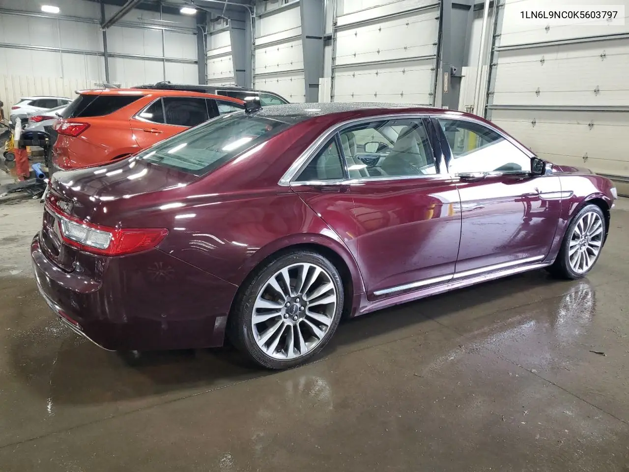 2019 Lincoln Continental Reserve VIN: 1LN6L9NC0K5603797 Lot: 60461415