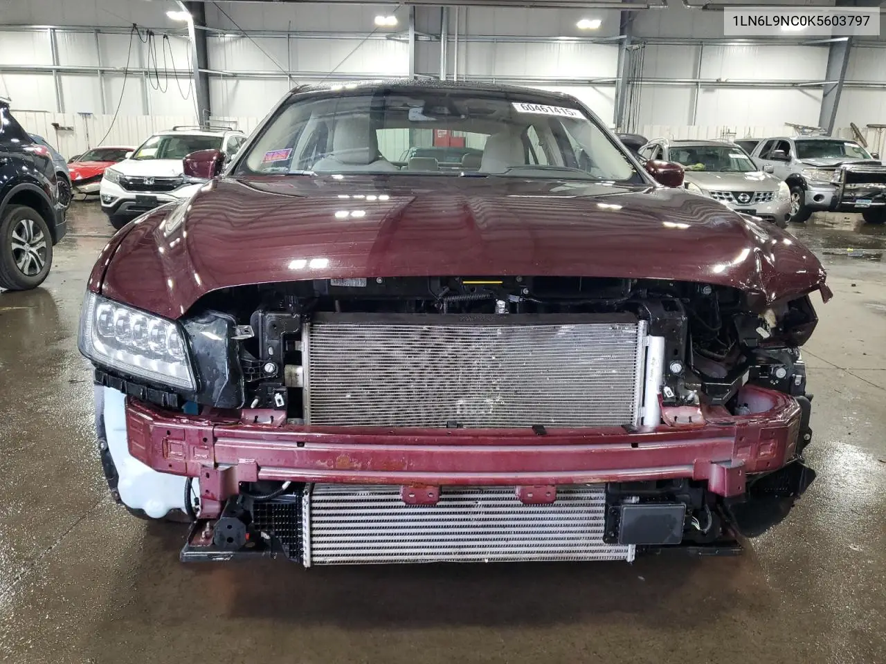 2019 Lincoln Continental Reserve VIN: 1LN6L9NC0K5603797 Lot: 60461415
