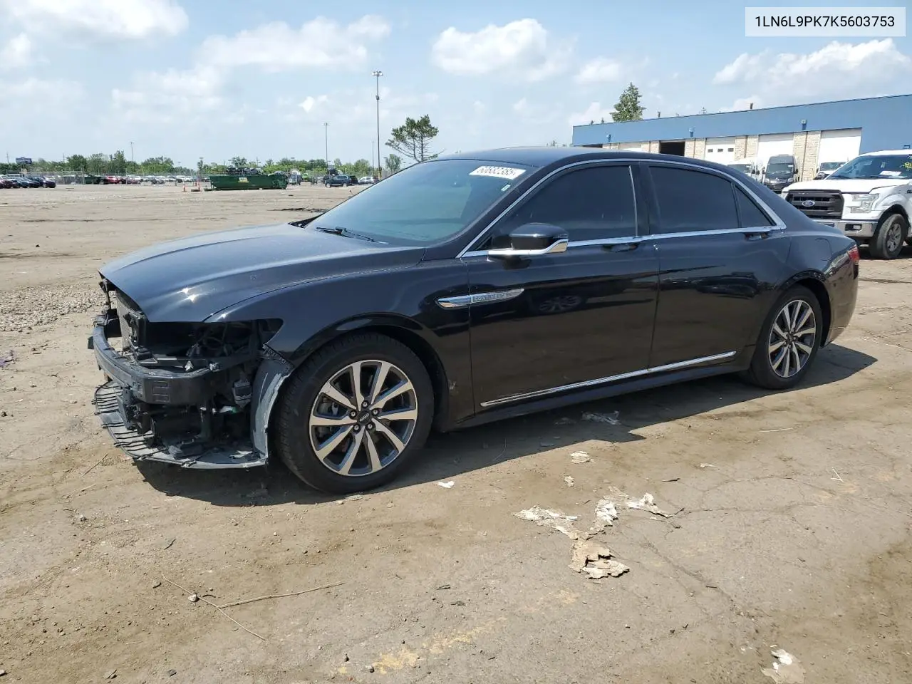 2019 Lincoln Continental VIN: 1LN6L9PK7K5603753 Lot: 60682385