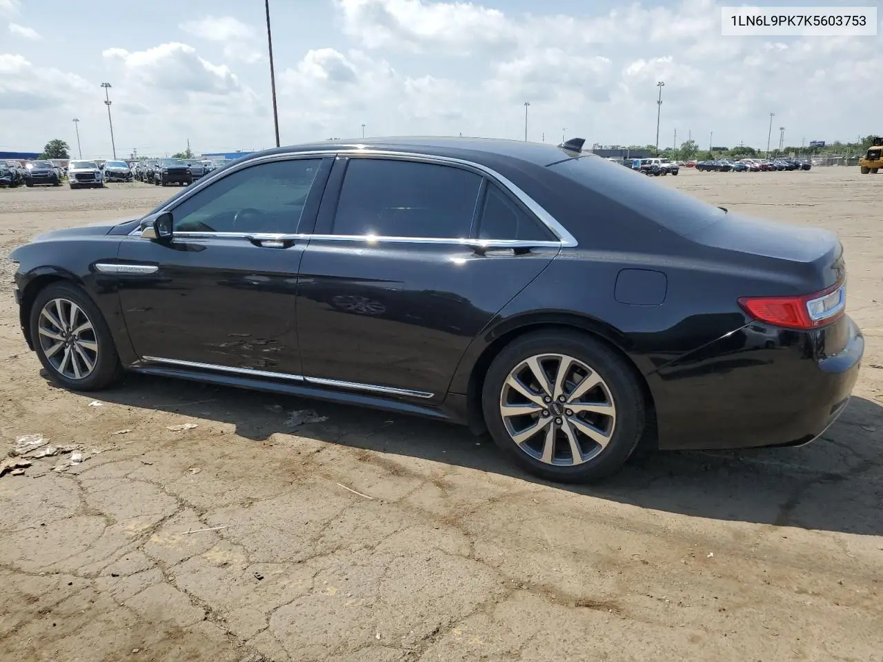 2019 Lincoln Continental VIN: 1LN6L9PK7K5603753 Lot: 60682385