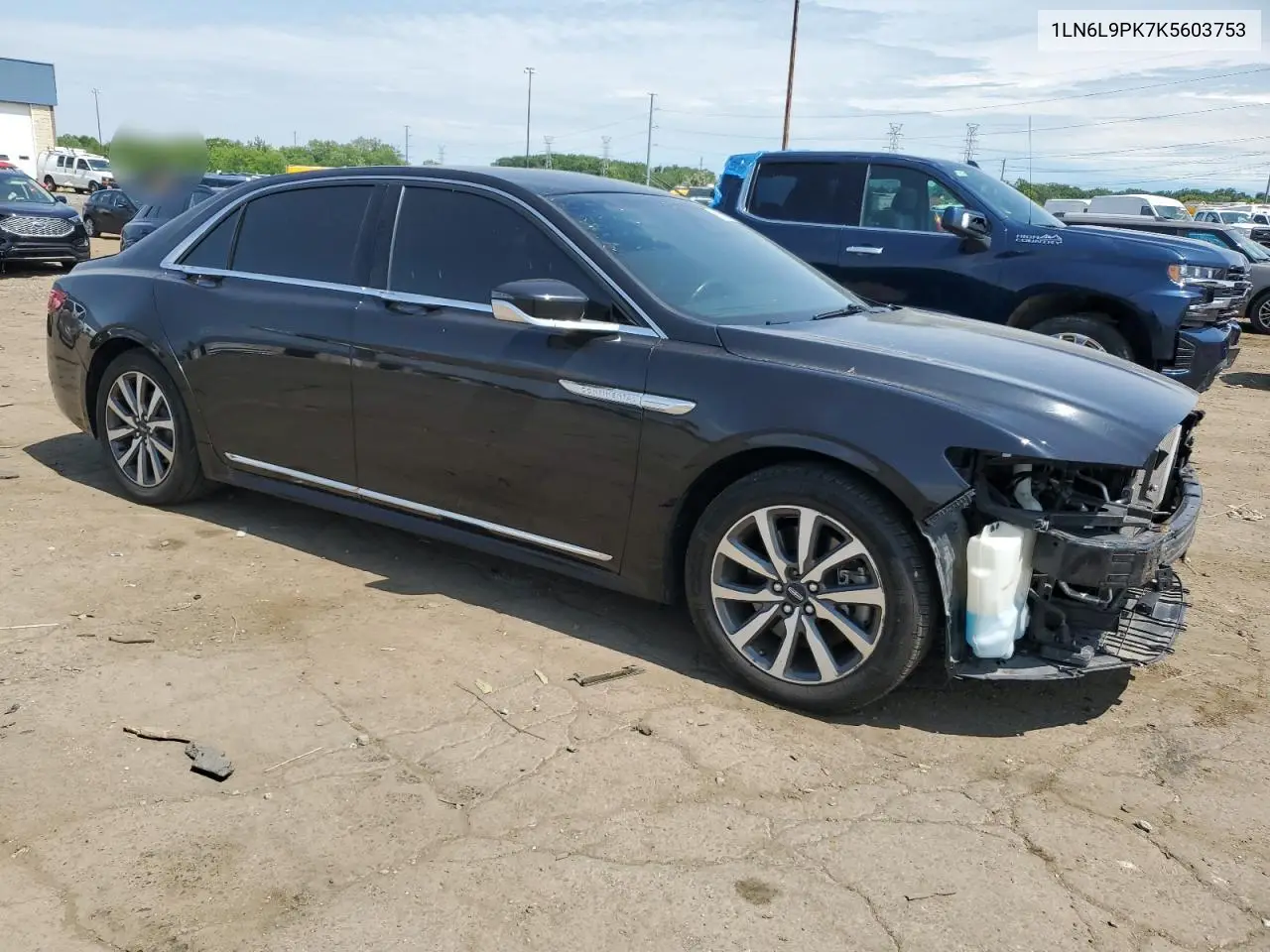 2019 Lincoln Continental VIN: 1LN6L9PK7K5603753 Lot: 60682385