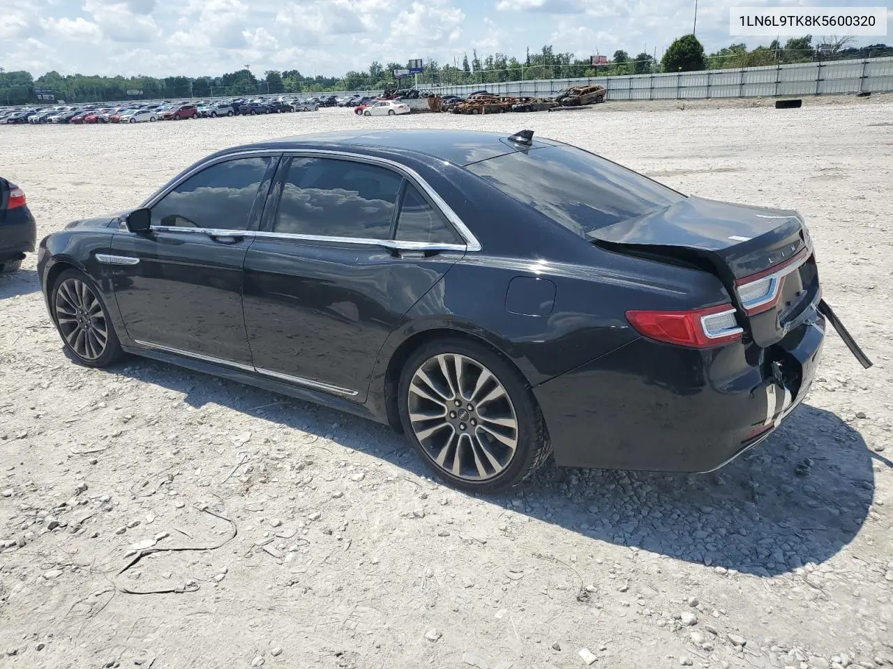 2019 Lincoln Continental Select VIN: 1LN6L9TK8K5600320 Lot: 61944965