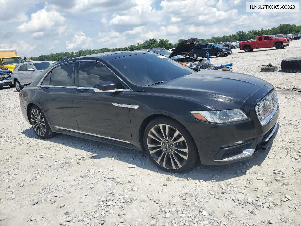 2019 Lincoln Continental Select VIN: 1LN6L9TK8K5600320 Lot: 61944965