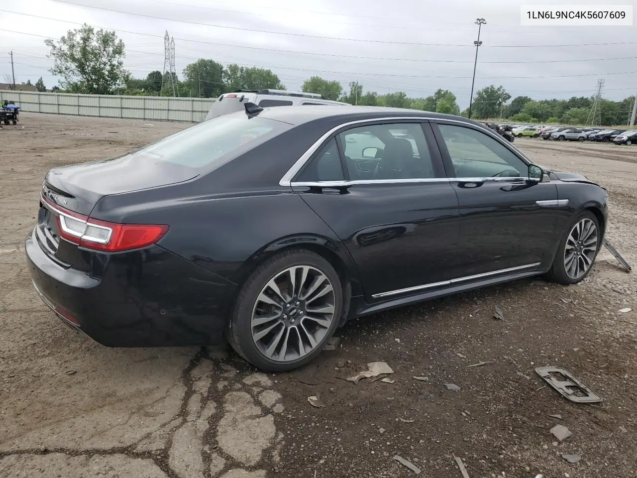 2019 Lincoln Continental Reserve VIN: 1LN6L9NC4K5607609 Lot: 62501235