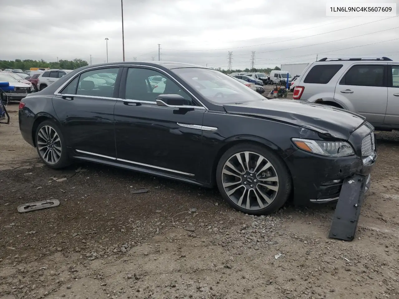 2019 Lincoln Continental Reserve VIN: 1LN6L9NC4K5607609 Lot: 62501235