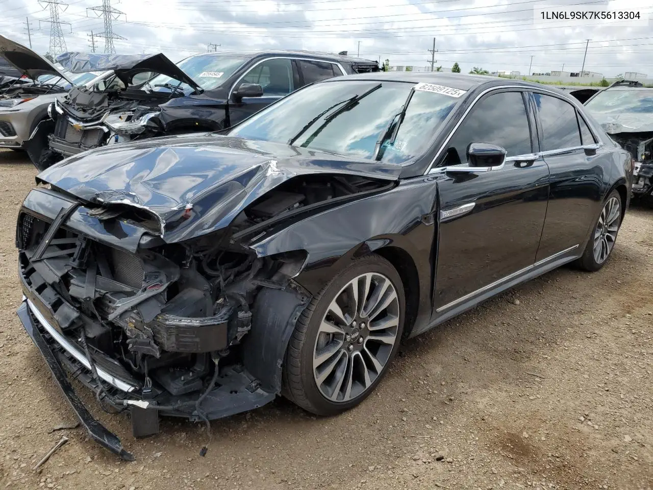 2019 Lincoln Continental Select VIN: 1LN6L9SK7K5613304 Lot: 62509125