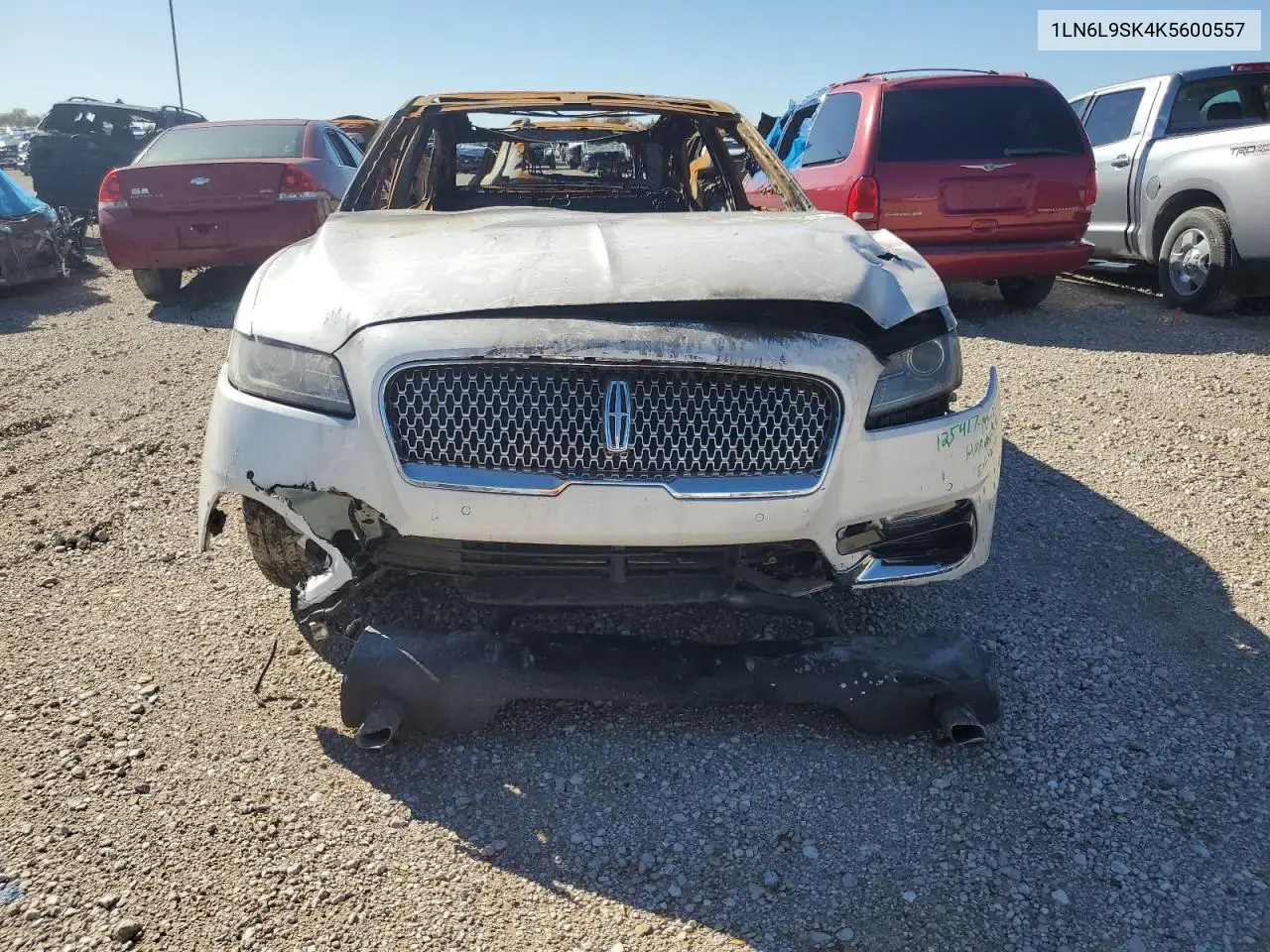 2019 Lincoln Continental Select VIN: 1LN6L9SK4K5600557 Lot: 79573204