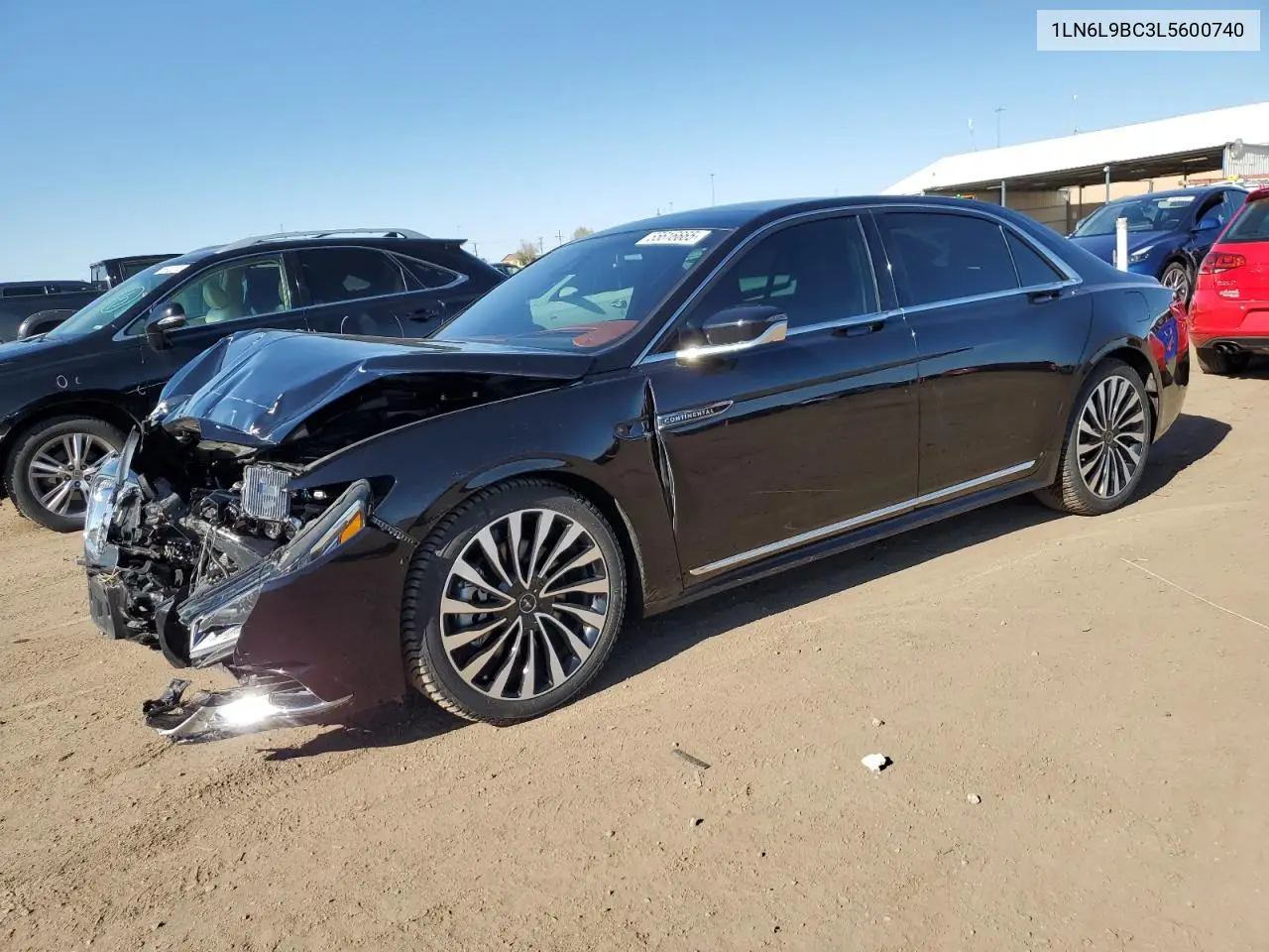 2020 Lincoln Continental Black Label VIN: 1LN6L9BC3L5600740 Lot: 55616665