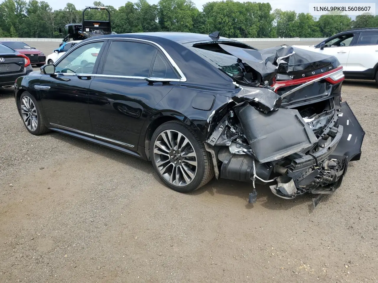 2020 Lincoln Continental VIN: 1LN6L9PK8L5608607 Lot: 60081235