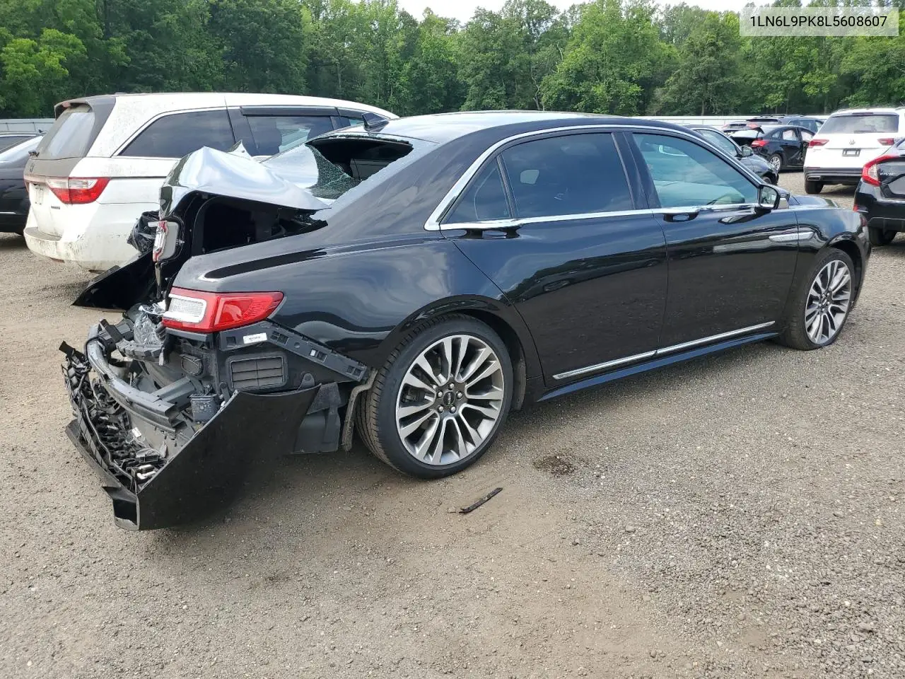 2020 Lincoln Continental VIN: 1LN6L9PK8L5608607 Lot: 60081235