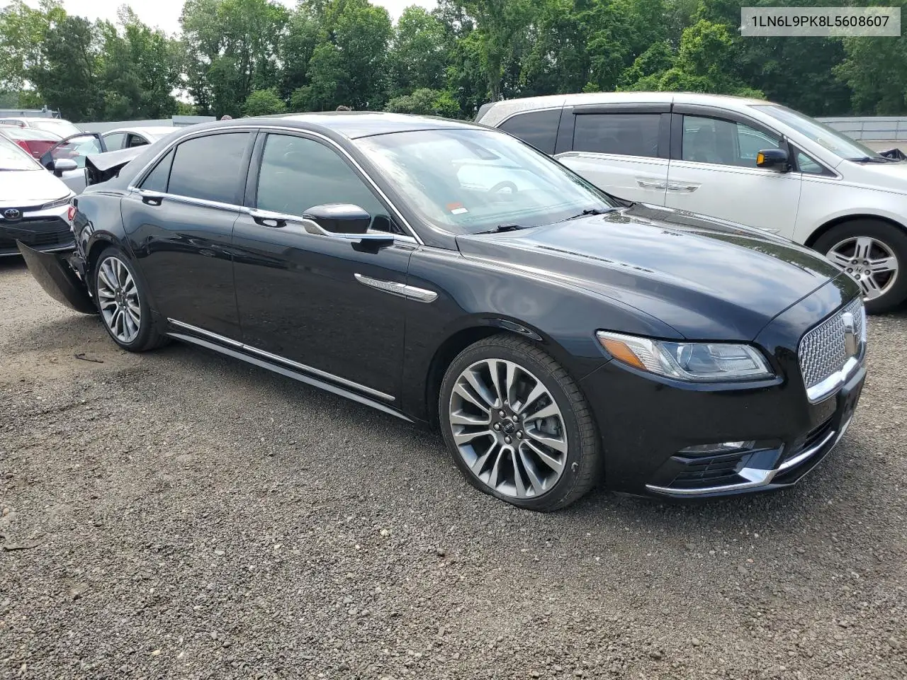 2020 Lincoln Continental VIN: 1LN6L9PK8L5608607 Lot: 60081235