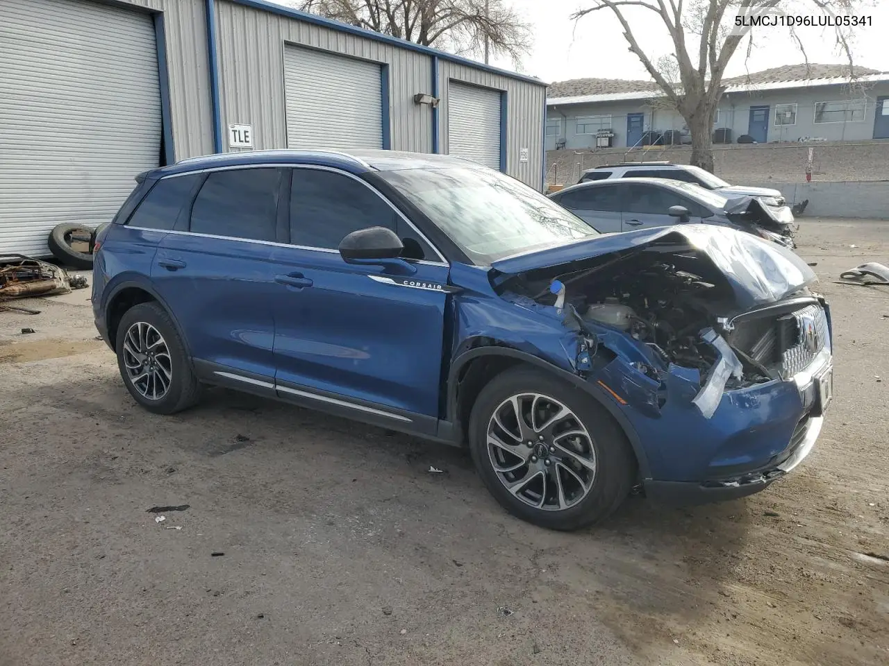 2020 Lincoln Corsair VIN: 5LMCJ1D96LUL05341 Lot: 48064205