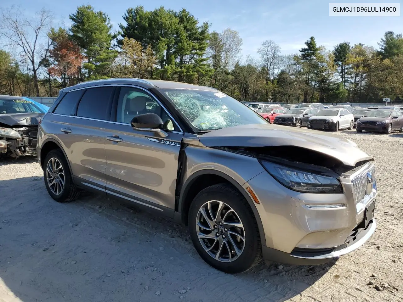 2020 Lincoln Corsair VIN: 5LMCJ1D96LUL14900 Lot: 55324635
