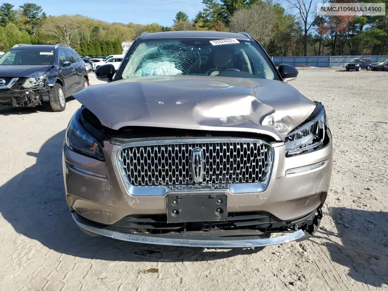 2020 Lincoln Corsair VIN: 5LMCJ1D96LUL14900 Lot: 55324635