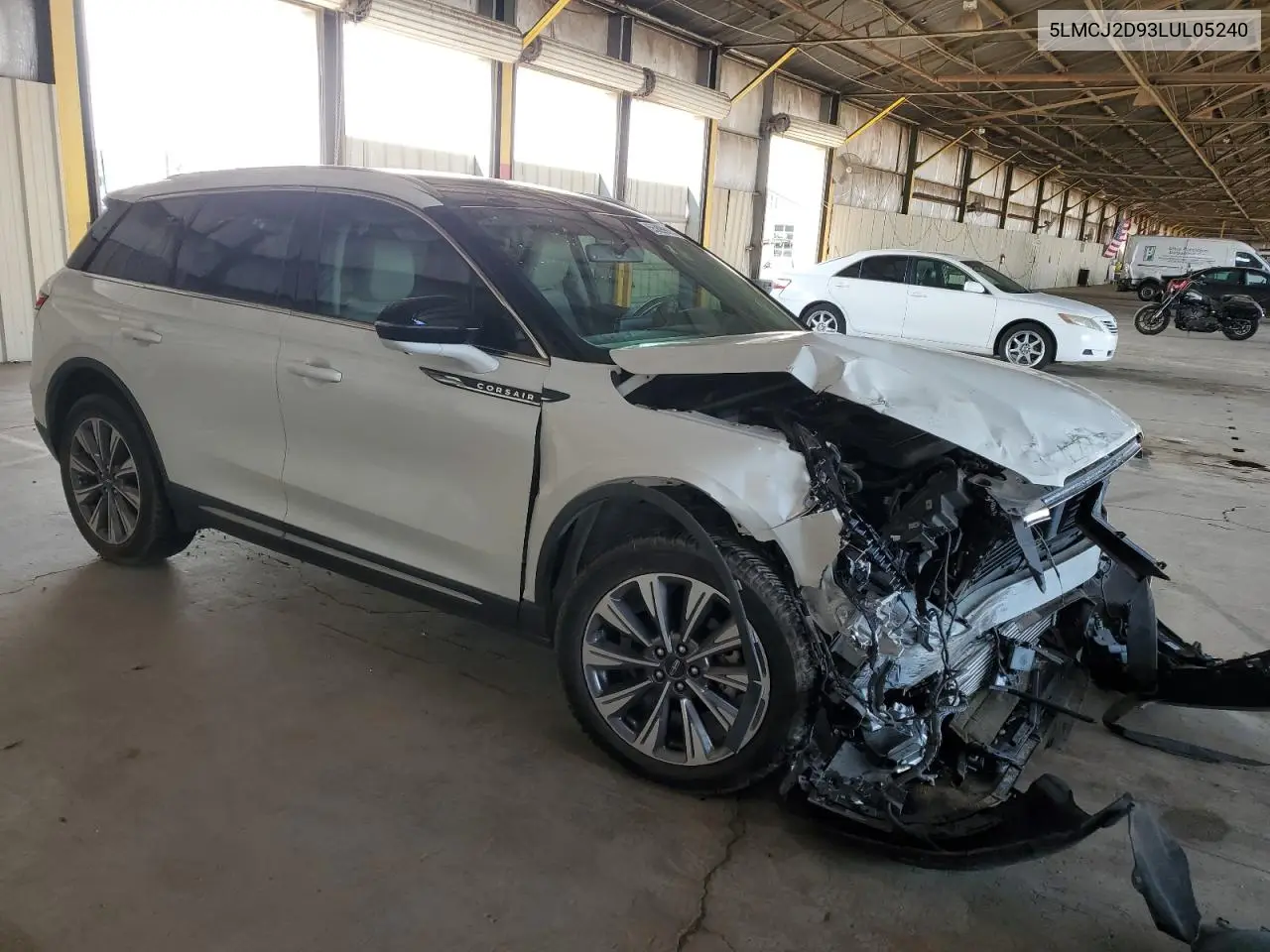 2020 Lincoln Corsair Reserve VIN: 5LMCJ2D93LUL05240 Lot: 55899915
