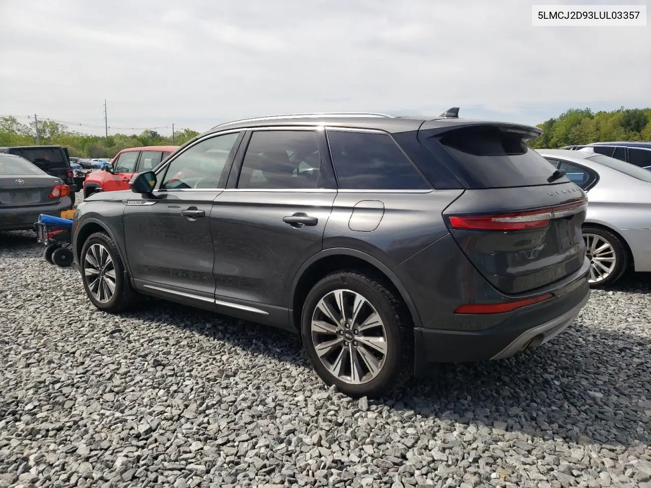 2020 Lincoln Corsair Reserve VIN: 5LMCJ2D93LUL03357 Lot: 56710815