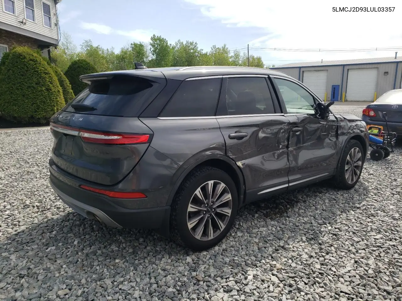 2020 Lincoln Corsair Reserve VIN: 5LMCJ2D93LUL03357 Lot: 56710815