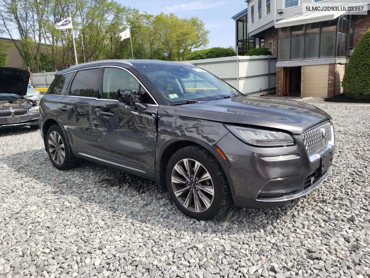 2020 Lincoln Corsair Reserve VIN: 5LMCJ2D93LUL03357 Lot: 56710815