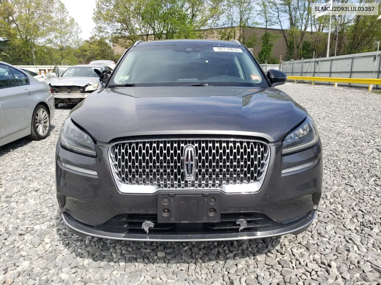 2020 Lincoln Corsair Reserve VIN: 5LMCJ2D93LUL03357 Lot: 56710815