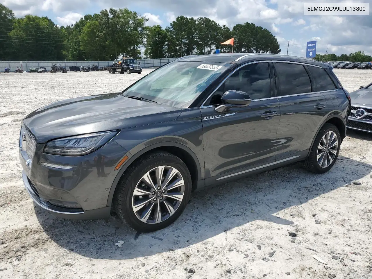2020 Lincoln Corsair Reserve VIN: 5LMCJ2C99LUL13800 Lot: 59607555