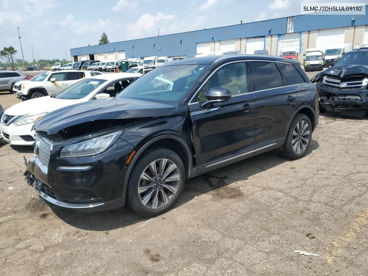 2020 Lincoln Corsair Reserve VIN: 5LMCJ2DH5LUL09152 Lot: 59912025