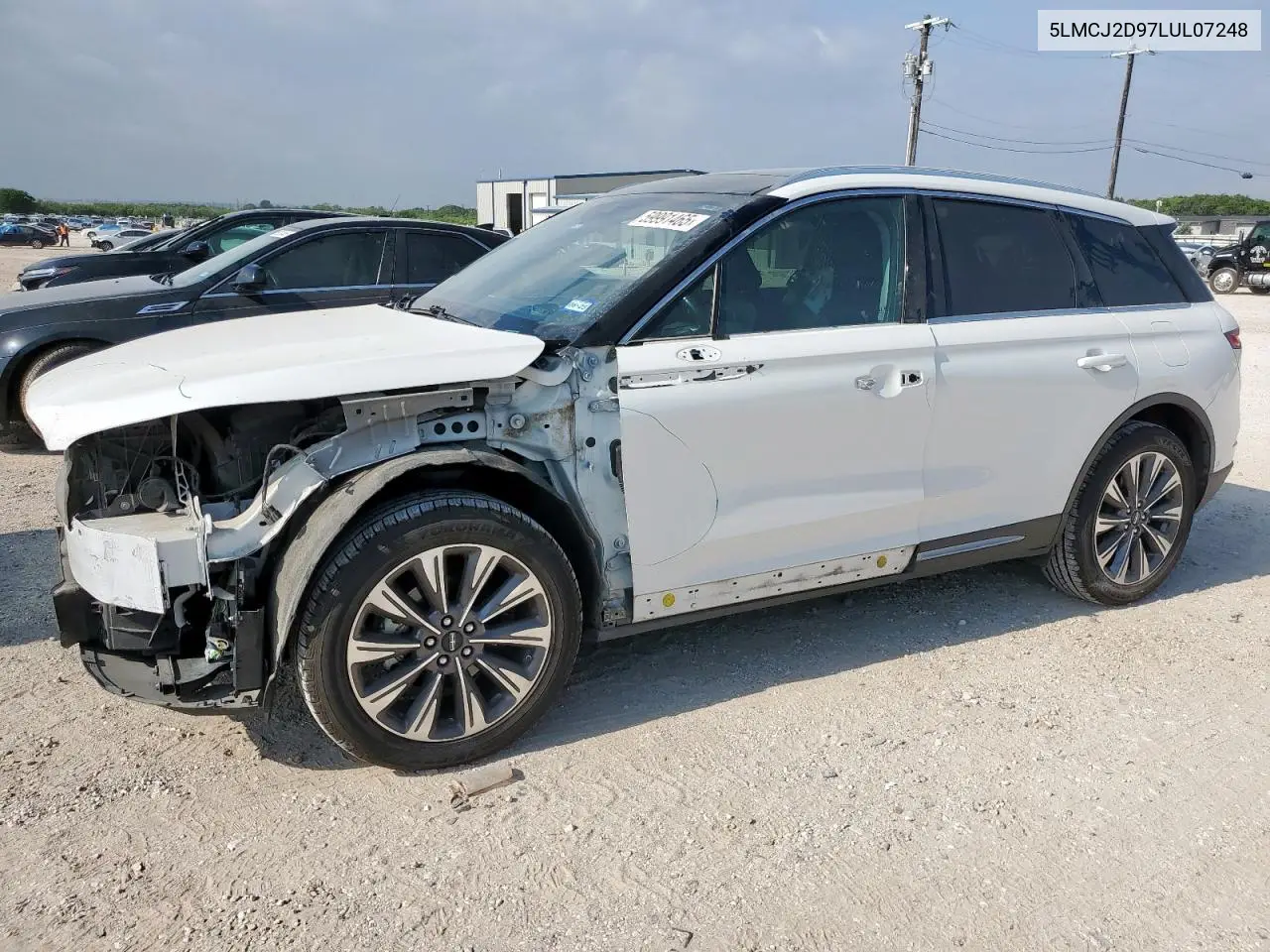2020 Lincoln Corsair Reserve VIN: 5LMCJ2D97LUL07248 Lot: 59991465