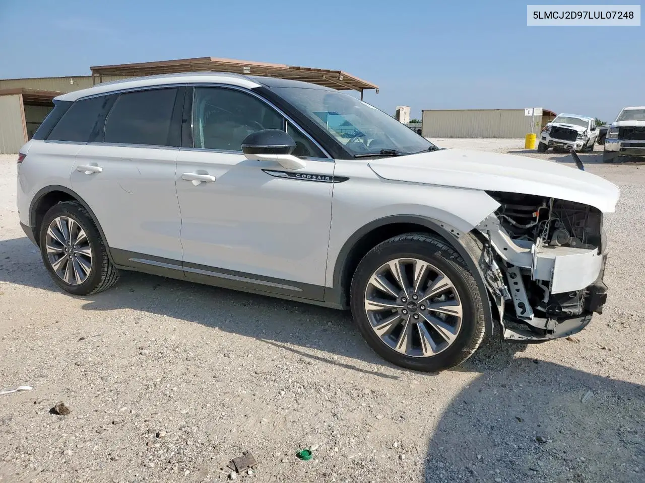 2020 Lincoln Corsair Reserve VIN: 5LMCJ2D97LUL07248 Lot: 59991465