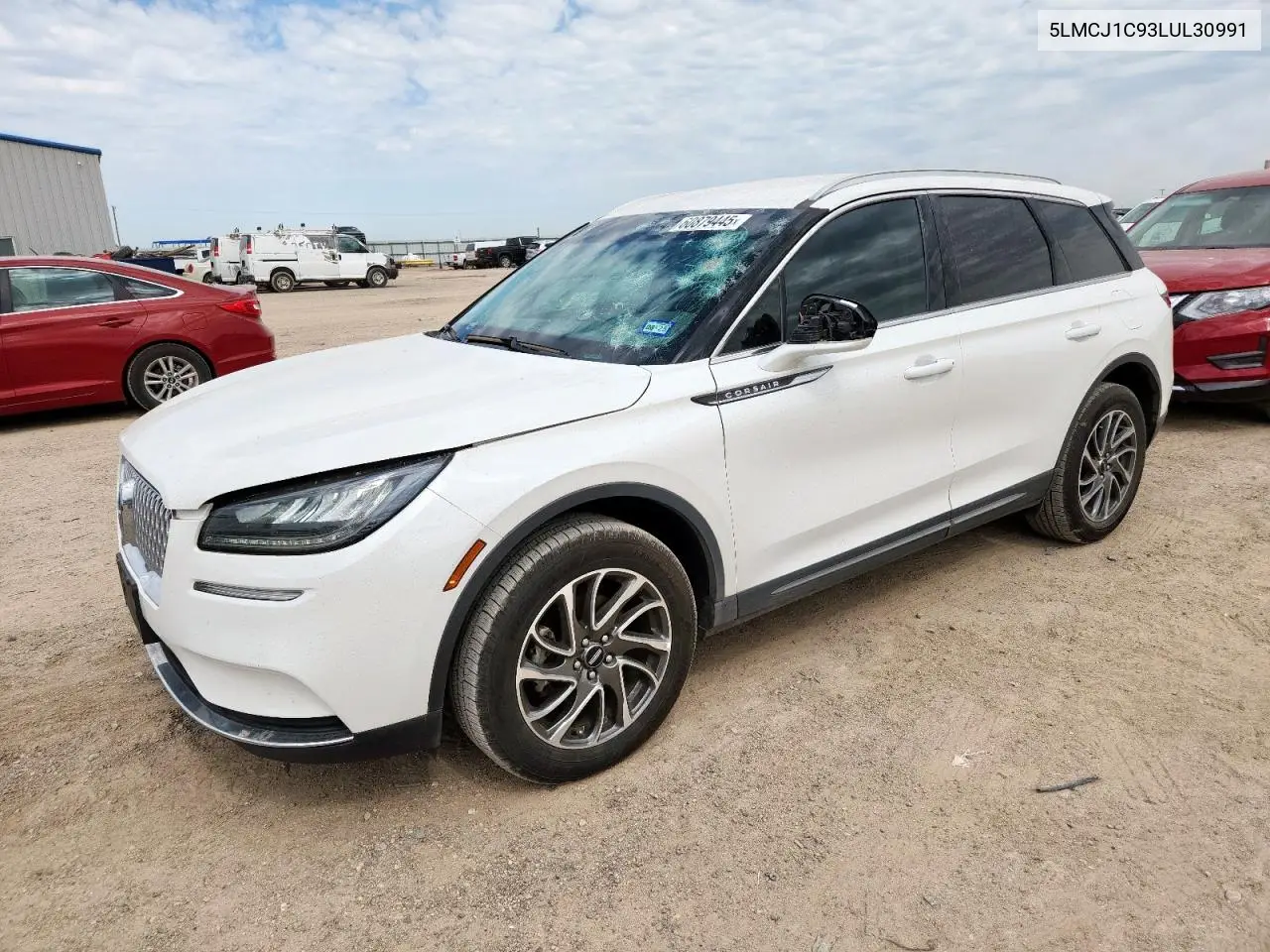2020 Lincoln Corsair VIN: 5LMCJ1C93LUL30991 Lot: 60879445