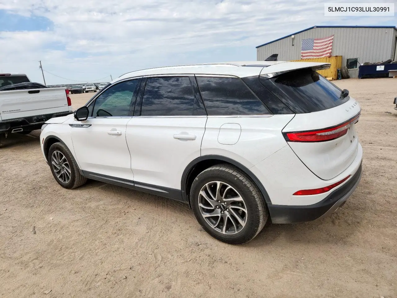 2020 Lincoln Corsair VIN: 5LMCJ1C93LUL30991 Lot: 60879445