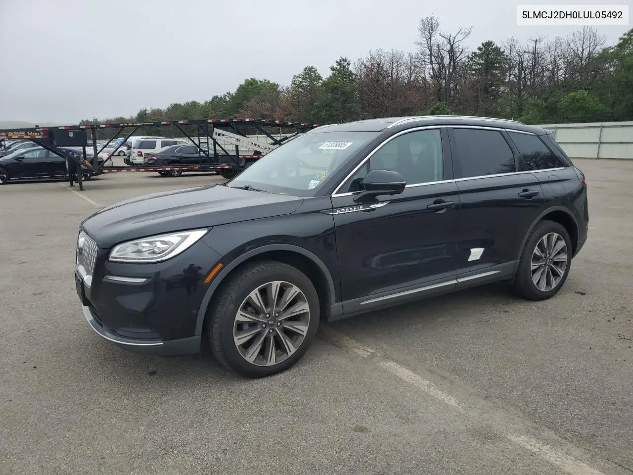 2020 Lincoln Corsair Reserve VIN: 5LMCJ2DH0LUL05492 Lot: 61328885