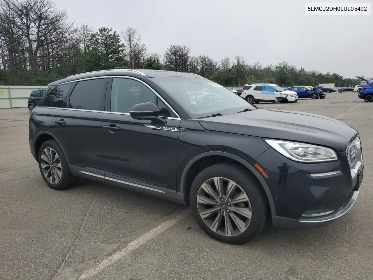 2020 Lincoln Corsair Reserve VIN: 5LMCJ2DH0LUL05492 Lot: 61328885