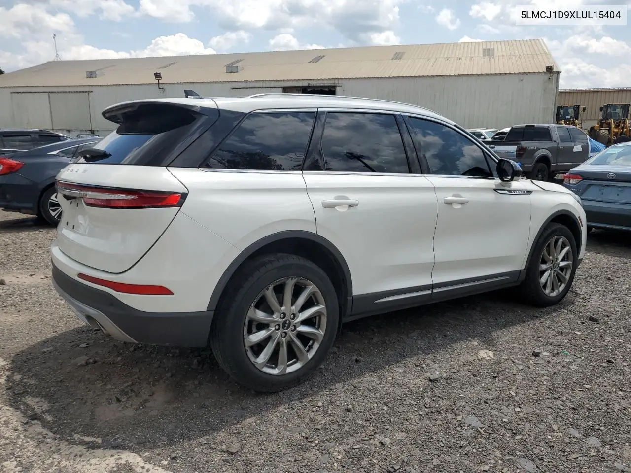 2020 Lincoln Corsair VIN: 5LMCJ1D9XLUL15404 Lot: 61348465