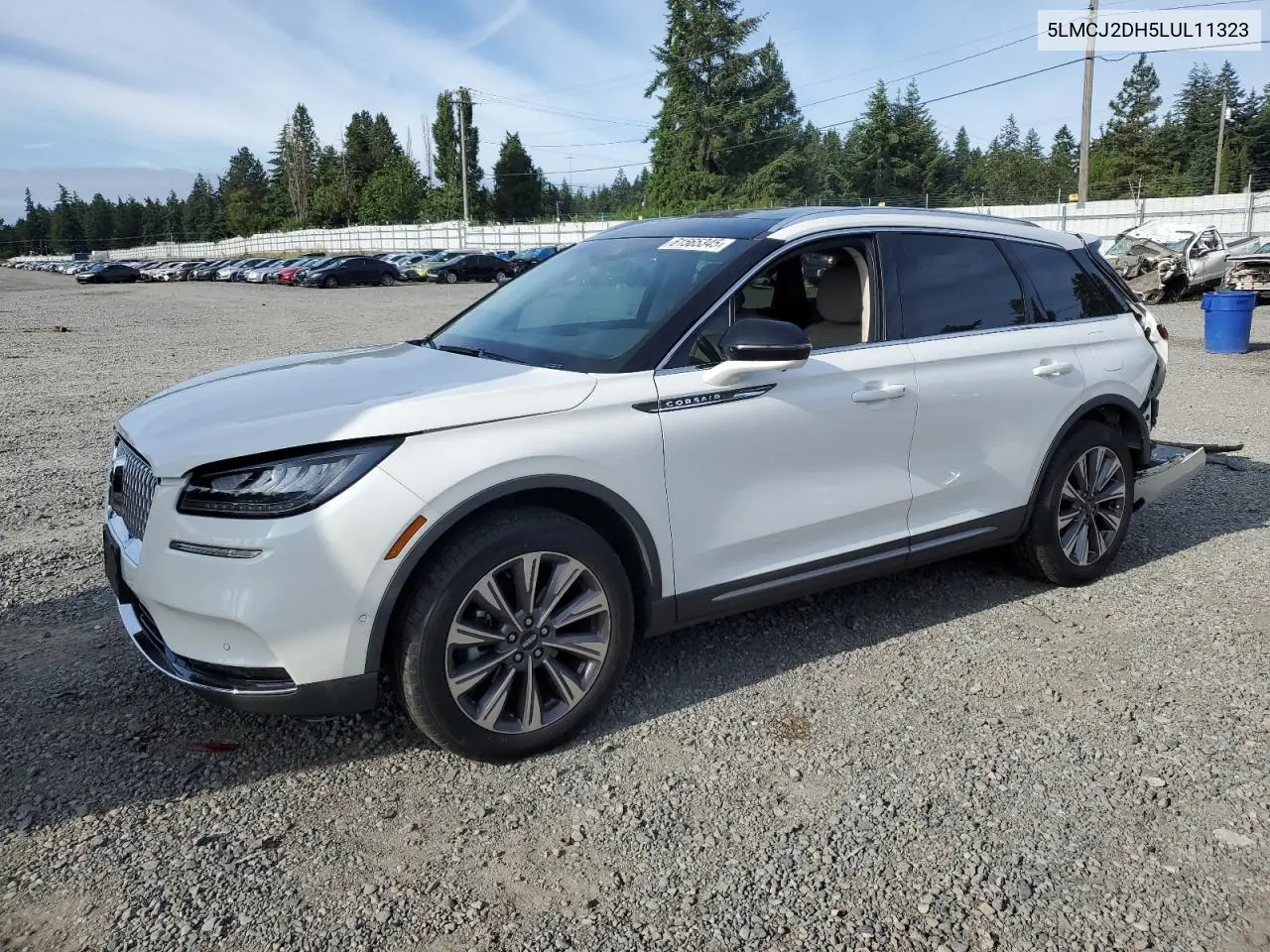 2020 Lincoln Corsair Reserve VIN: 5LMCJ2DH5LUL11323 Lot: 61565345