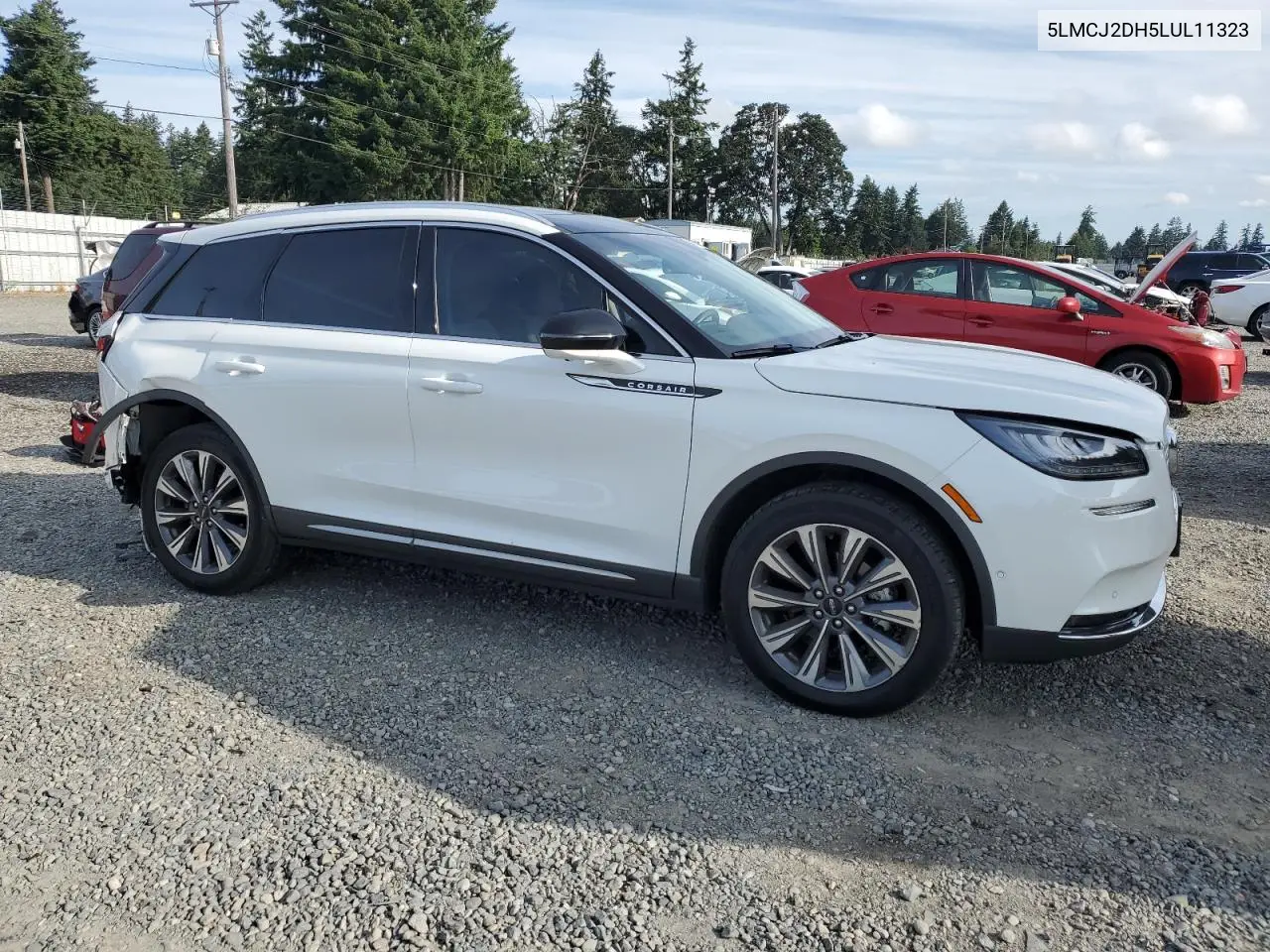 2020 Lincoln Corsair Reserve VIN: 5LMCJ2DH5LUL11323 Lot: 61565345