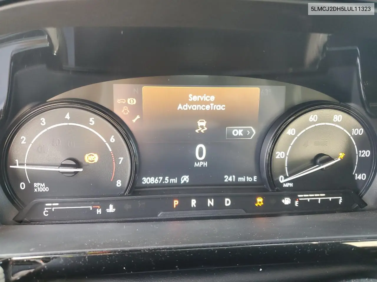 2020 Lincoln Corsair Reserve VIN: 5LMCJ2DH5LUL11323 Lot: 61565345