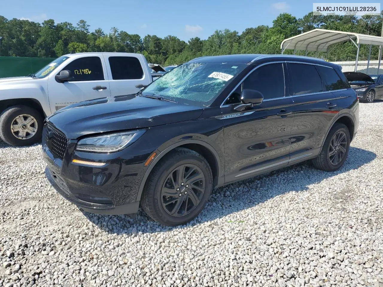 2020 Lincoln Corsair VIN: 5LMCJ1C91LUL28236 Lot: 62931455