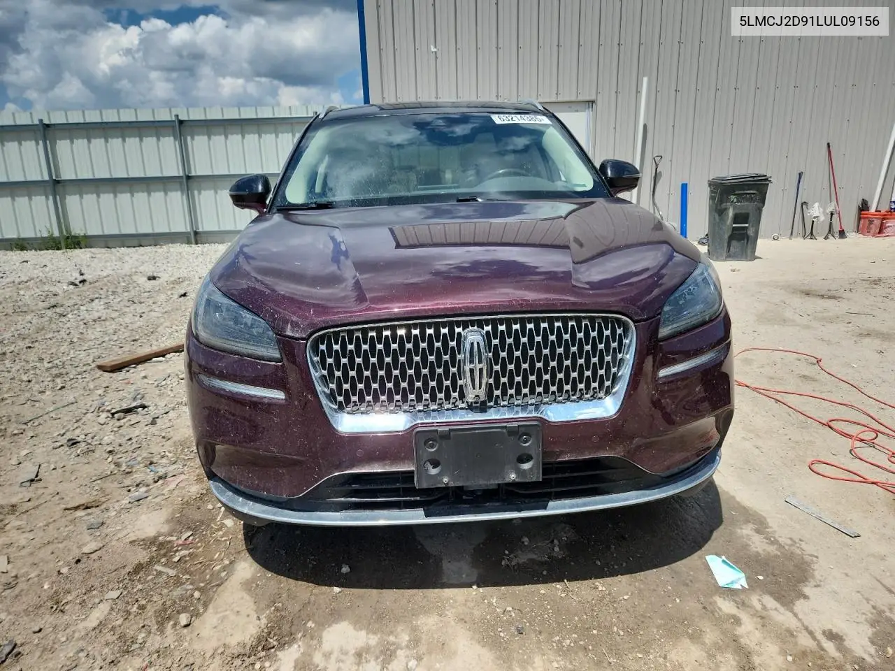 2020 Lincoln Corsair Reserve VIN: 5LMCJ2D91LUL09156 Lot: 63214385