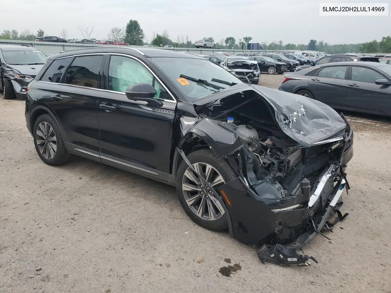 2020 Lincoln Corsair Reserve VIN: 5LMCJ2DH2LUL14969 Lot: 64557635