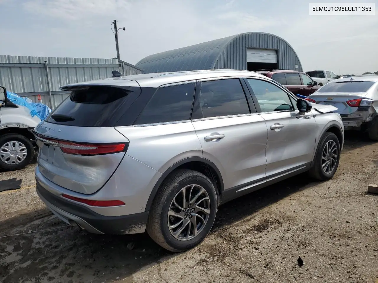 2020 Lincoln Corsair VIN: 5LMCJ1C98LUL11353 Lot: 65063455