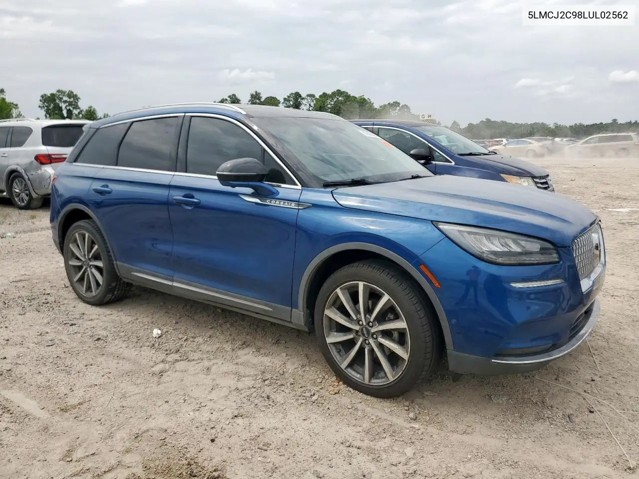 2020 Lincoln Corsair Reserve VIN: 5LMCJ2C98LUL02562 Lot: 65095005