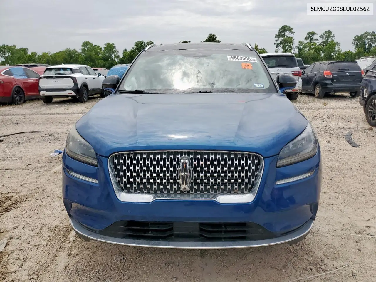 2020 Lincoln Corsair Reserve VIN: 5LMCJ2C98LUL02562 Lot: 65095005