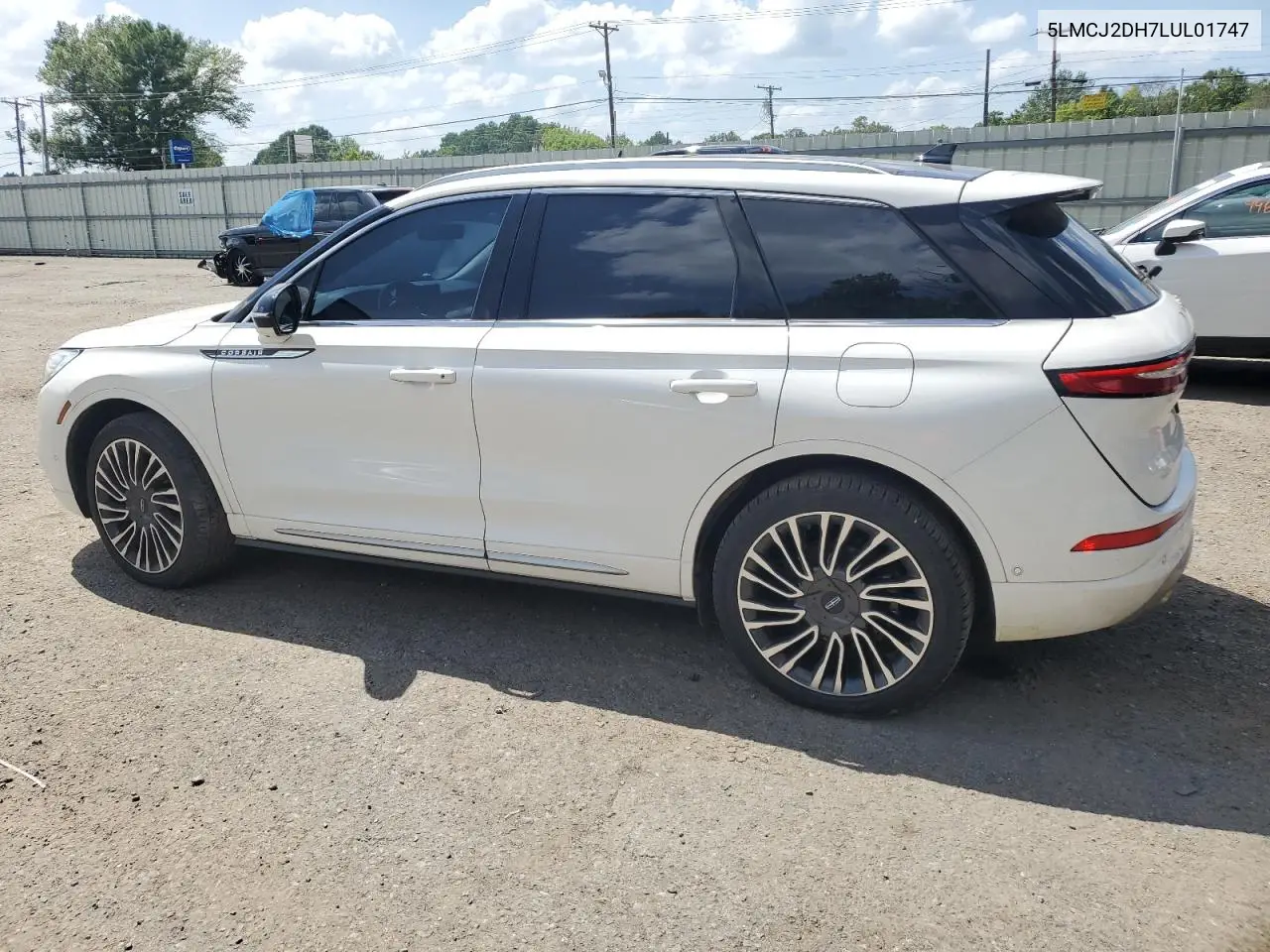 2020 Lincoln Corsair Reserve VIN: 5LMCJ2DH7LUL01747 Lot: 65195385