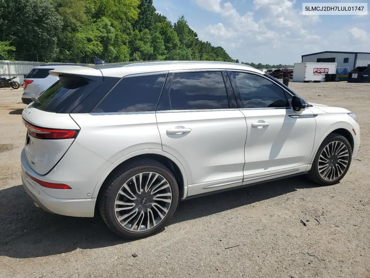 2020 Lincoln Corsair Reserve VIN: 5LMCJ2DH7LUL01747 Lot: 65195385