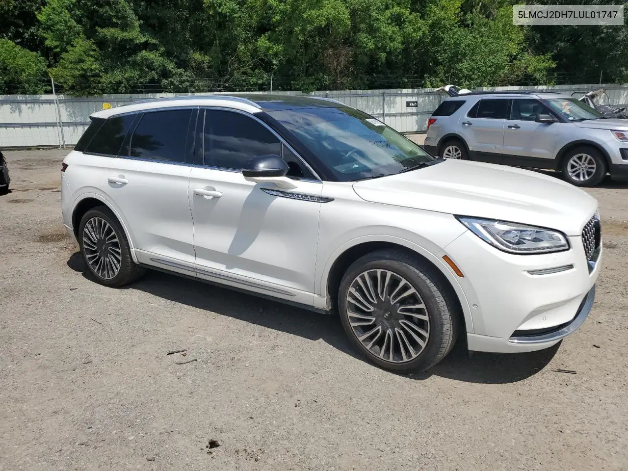 2020 Lincoln Corsair Reserve VIN: 5LMCJ2DH7LUL01747 Lot: 65195385