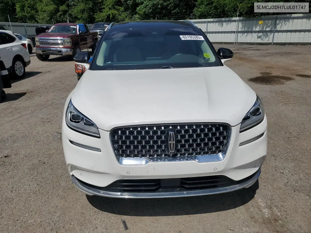 2020 Lincoln Corsair Reserve VIN: 5LMCJ2DH7LUL01747 Lot: 65195385