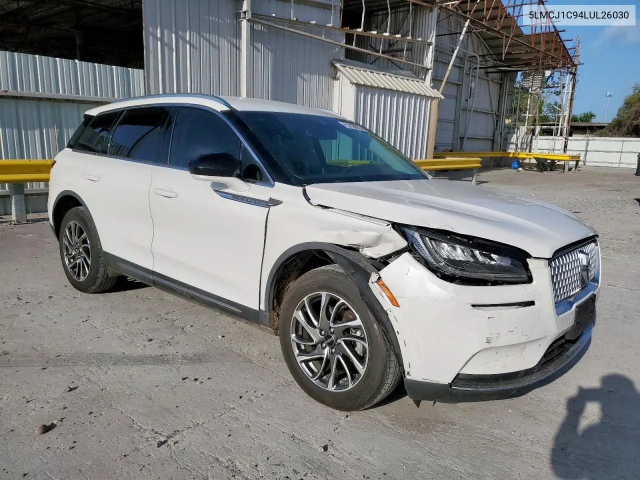 2020 Lincoln Corsair VIN: 5LMCJ1C94LUL26030 Lot: 65198285