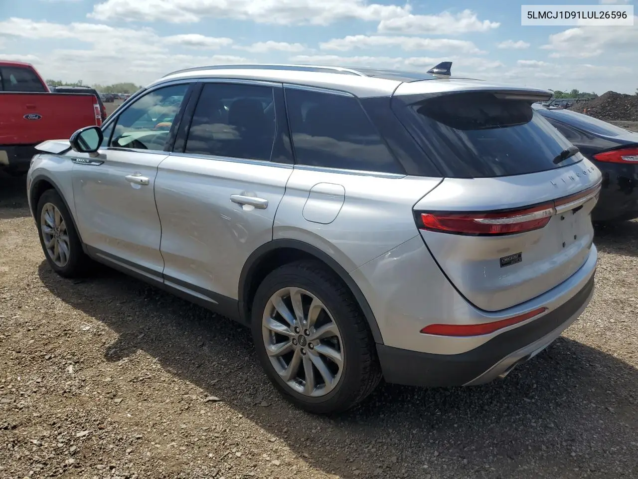 2020 Lincoln Corsair VIN: 5LMCJ1D91LUL26596 Lot: 65359545