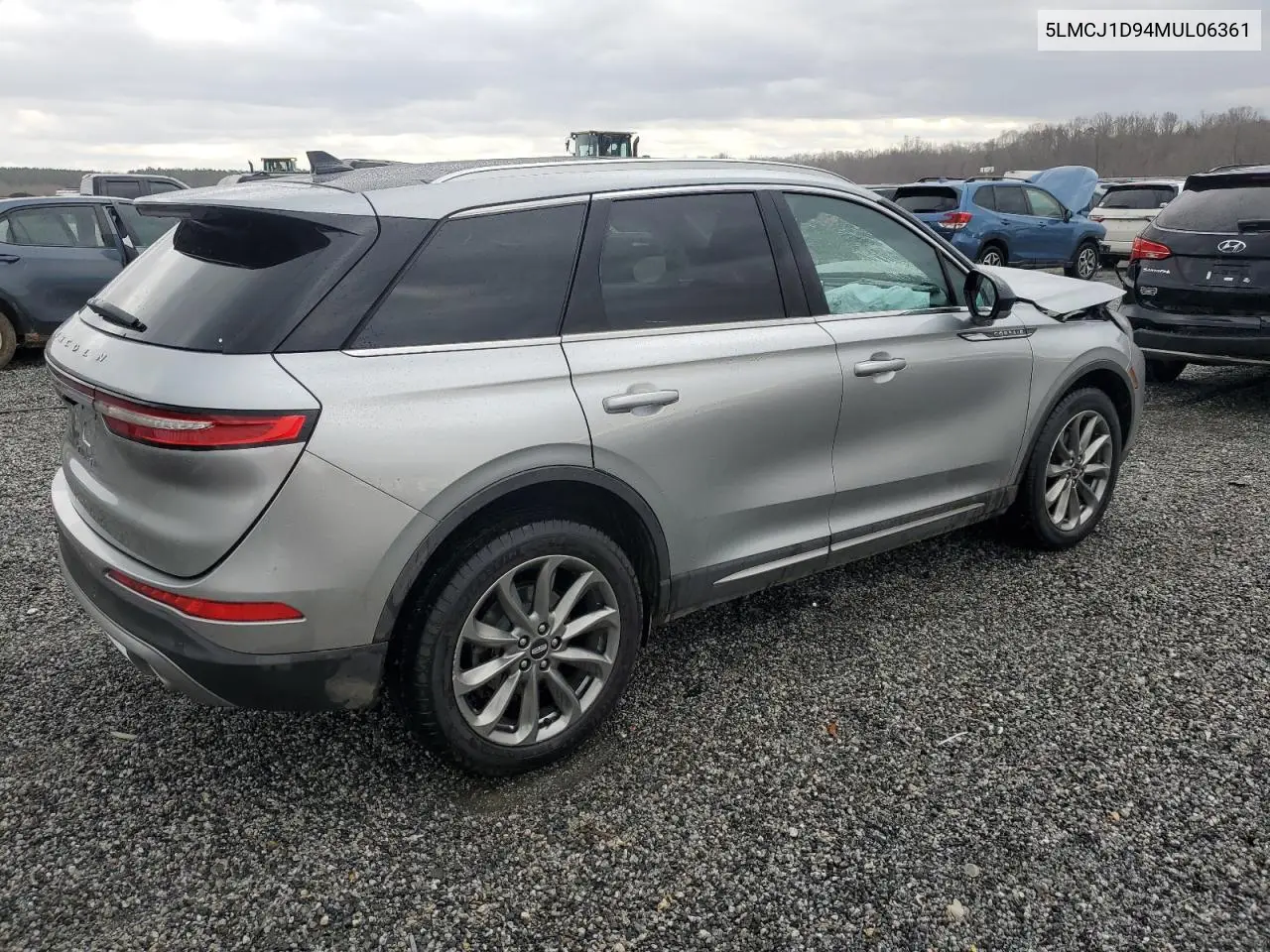 2021 Lincoln Corsair VIN: 5LMCJ1D94MUL06361 Lot: 48003875