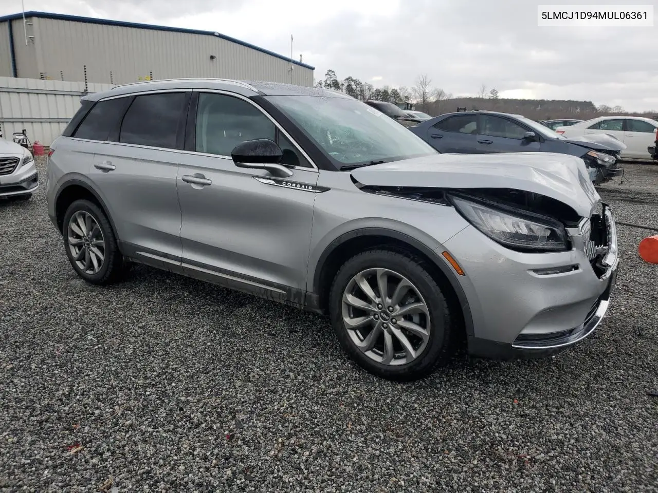 2021 Lincoln Corsair VIN: 5LMCJ1D94MUL06361 Lot: 48003875